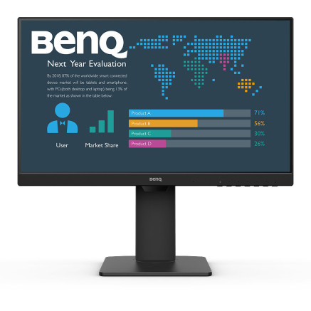 BenQ BL2486TC écran plat de PC 60,5 cm (23.8") 1920 x 1080 pixels Full HD Noir