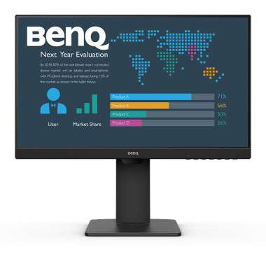 BenQ BL2486TC écran plat de PC 60,5 cm (23.8") 1920 x 1080 pixels Full HD Noir