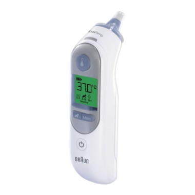 Braun ThermoScan 7 Détection arrière Blanc Oreille