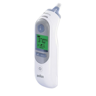 Braun ThermoScan 7 Détection arrière Blanc Oreille