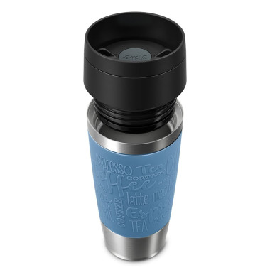 EMSA Travel Mug Classic 36 ml Bleu, Acier inoxydable