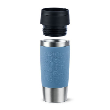 EMSA Travel Mug Classic 36 ml Bleu, Acier inoxydable