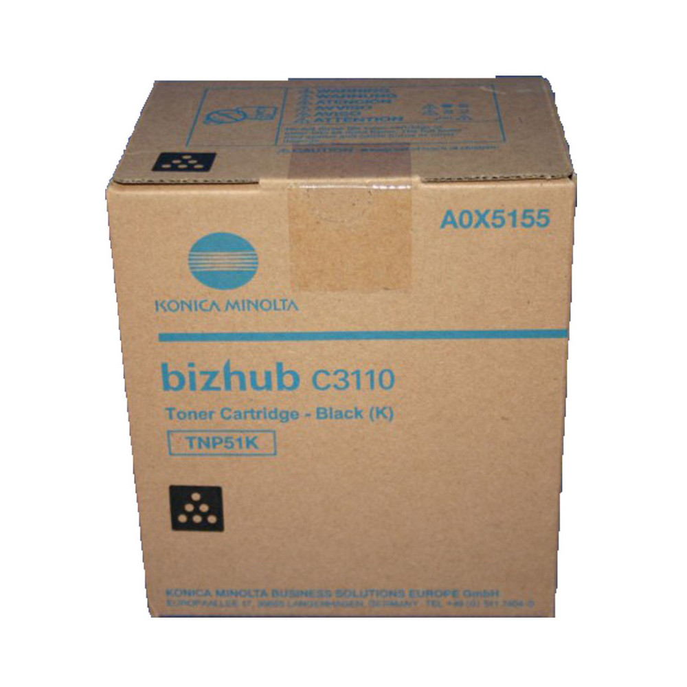 Konica Minolta TNP-51K Cartouche de toner 1 pièce(s) Original Noir Konica Minolta TNP-51K Cartouche de toner 1 pièce(s) Original Noir