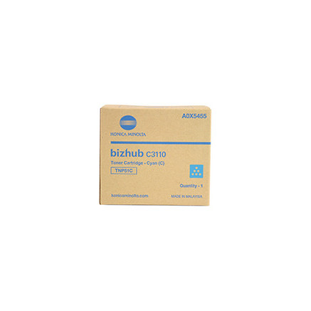 Konica Minolta TNP-51C Cartouche de toner 1 pièce(s) Original Cyan