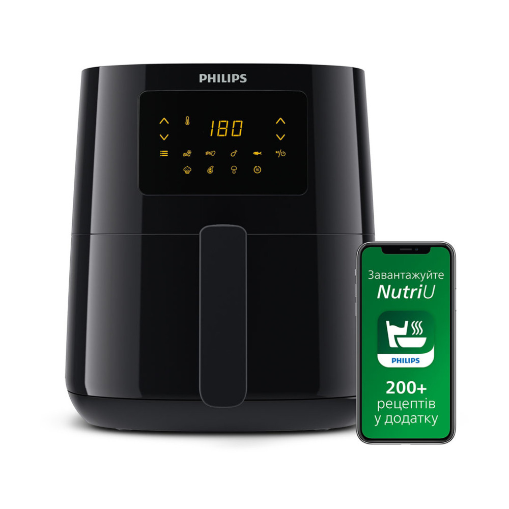 Philips Essential Série 3000 HD9252 90 Airfryer L 4,1L, 13-en-1, Jusqu'à 4 portions