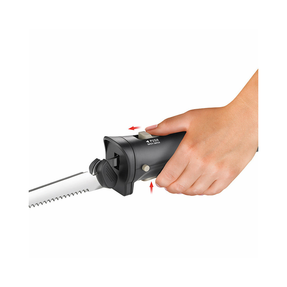 Unold 78815 couteau électrique 9 W Noir, Acier inoxydable