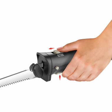 Unold 78815 couteau électrique 9 W Noir, Acier inoxydable