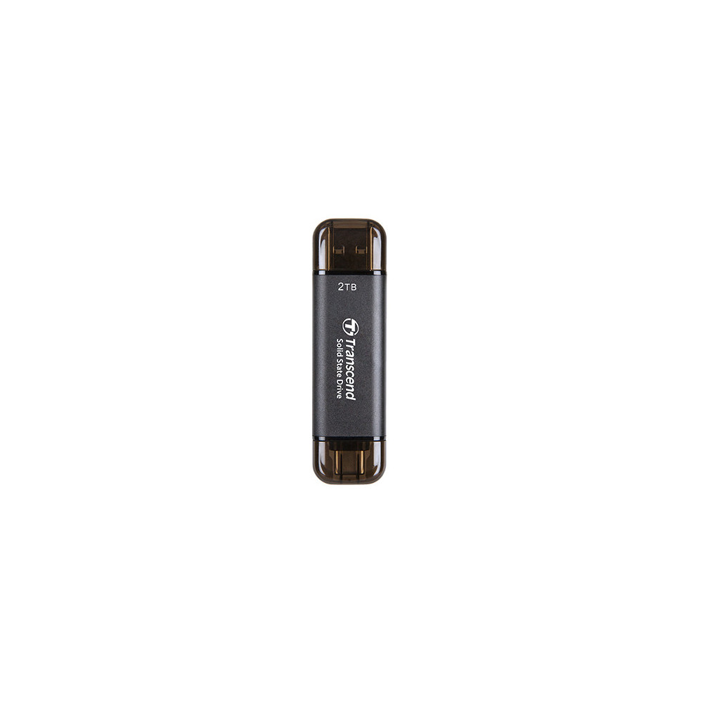 Transcend TS2TESD310C lecteur à circuits intégrés externe 2 To USB Type-A vers USB Type-C 3.2 Gen 2 (3.1 Gen 2) Noir Transcend TS2TESD310C lecteur à circuits intégrés externe 2 To USB Type-A vers USB Type-C 3.2 Gen 2 (3.1 Gen 2) Noir