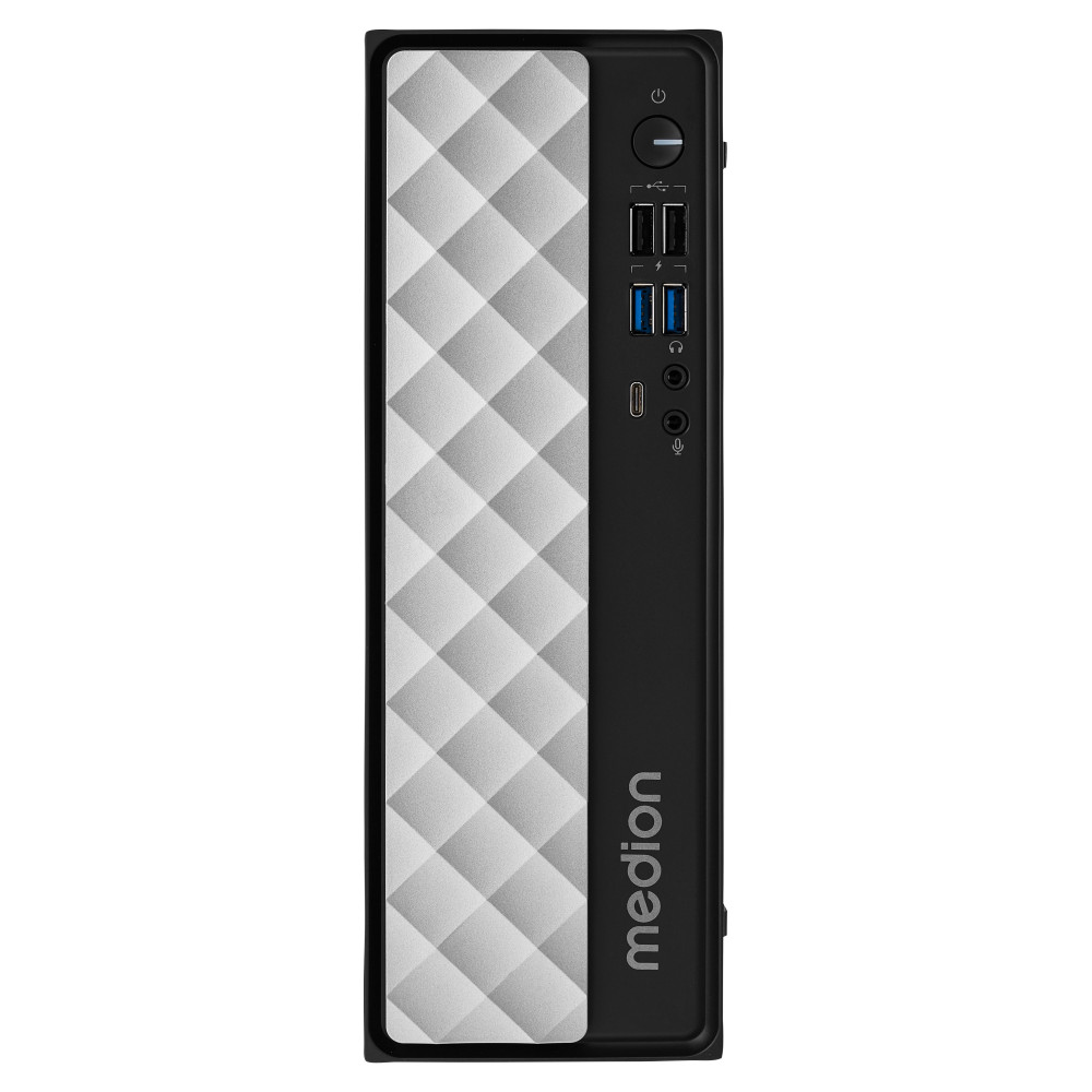 MEDION AKOYA T80 Intel® Core™ i5 i5-12450H 8 Go DDR4-SDRAM 512 Go SSD Windows 11 Home Mini PC Noir