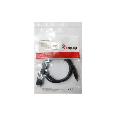Equip 119390 câble vidéo et adaptateur 2 m DisplayPort HDMI Noir