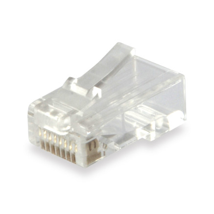 Equip 121144 connecteur de fils RJ45 Transparent