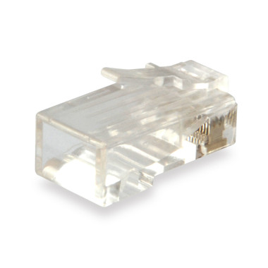 Equip 121144 connecteur de fils RJ45 Transparent