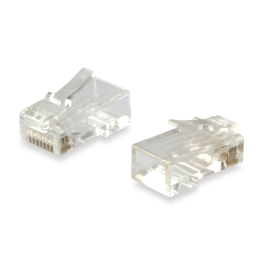 Equip 121144 connecteur de fils RJ45 Transparent