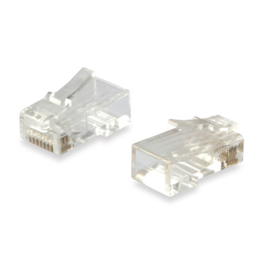 Equip 121144 connecteur de fils RJ45 Transparent