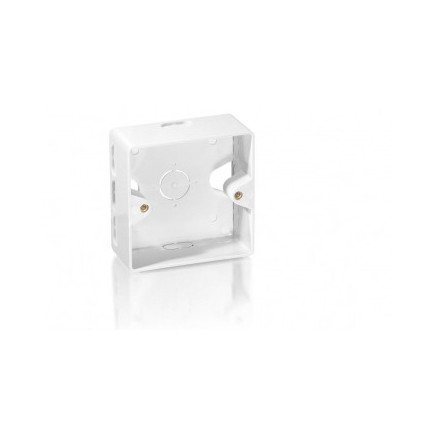 Equip 125560 boitier de prise de courant Blanc