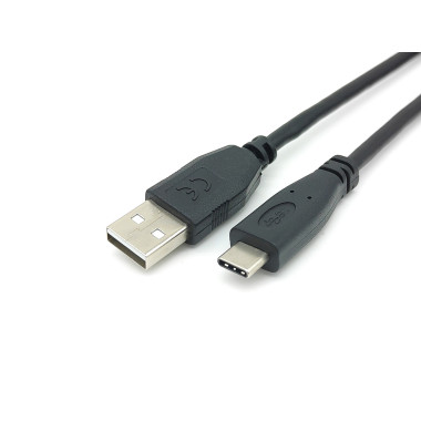 Equip 128886 câble USB USB 2.0 3 m USB A USB C Noir