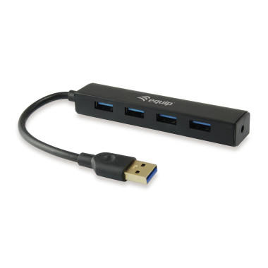 Equip 128953 hub & concentrateur USB 3.2 Gen 1 (3.1 Gen 1) Type-A 5000 Mbit s Noir