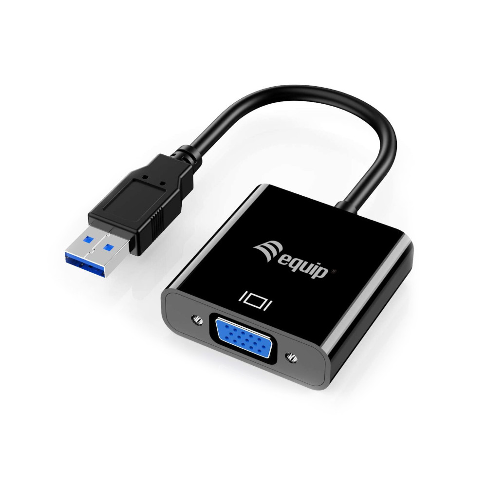 Equip 133384 adaptateur graphique USB 1920 x 1080 pixels Noir Equip 133384 adaptateur graphique USB 1920 x 1080 pixels Noir