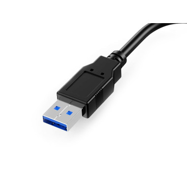 Equip 133384 adaptateur graphique USB 1920 x 1080 pixels Noir