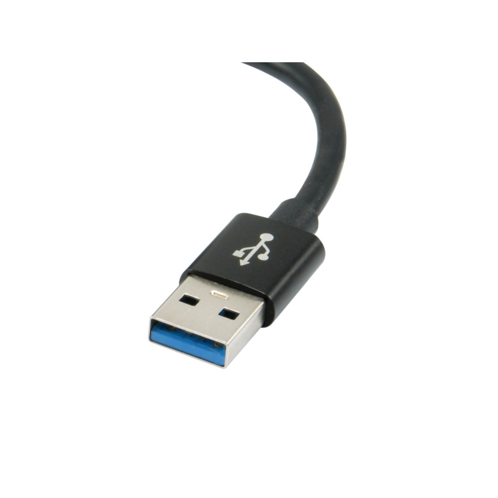Equip 133386 adaptateur graphique USB 1920 x 1080 pixels Noir