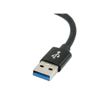 Equip 133386 adaptateur graphique USB 1920 x 1080 pixels Noir