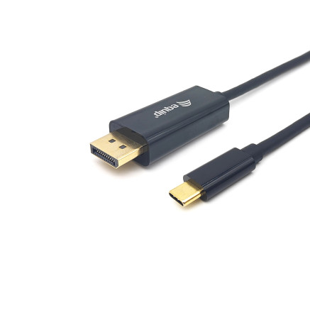 Equip 133426 câble vidéo et adaptateur 1 m USB Type-C DisplayPort Gris