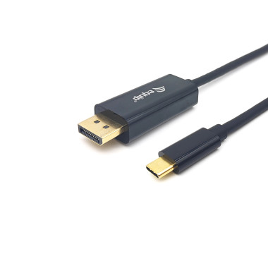 Equip 133426 câble vidéo et adaptateur 1 m USB Type-C DisplayPort Gris