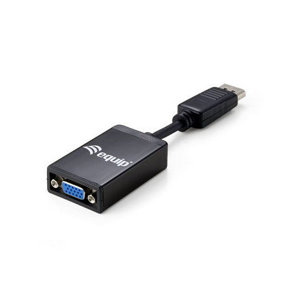 Equip 133435 câble vidéo et adaptateur 0,15 m DisplayPort VGA Noir