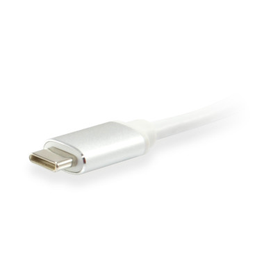 Equip 133458 adaptateur graphique USB 4096 x 2160 pixels Blanc
