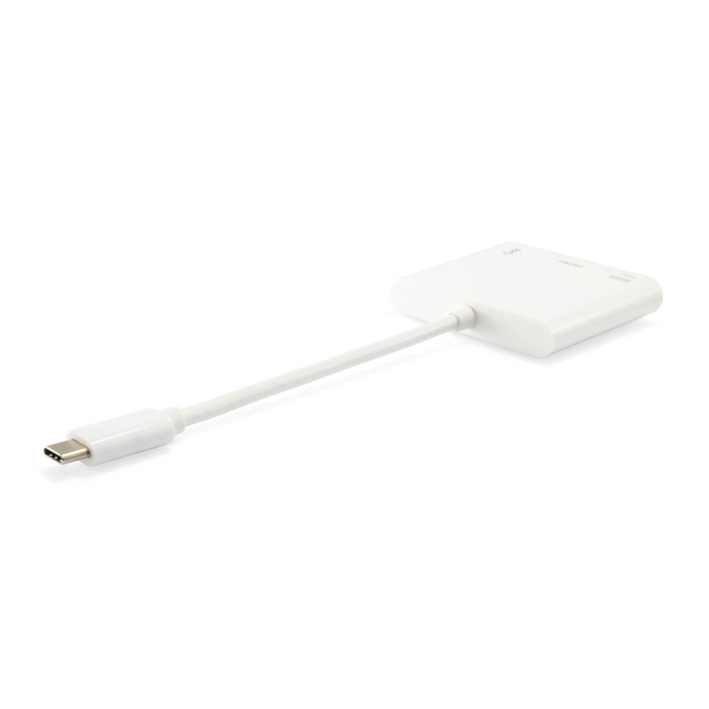 Equip 133461 station d'accueil USB 3.2 Gen 1 (3.1 Gen 1) Type-C Blanc