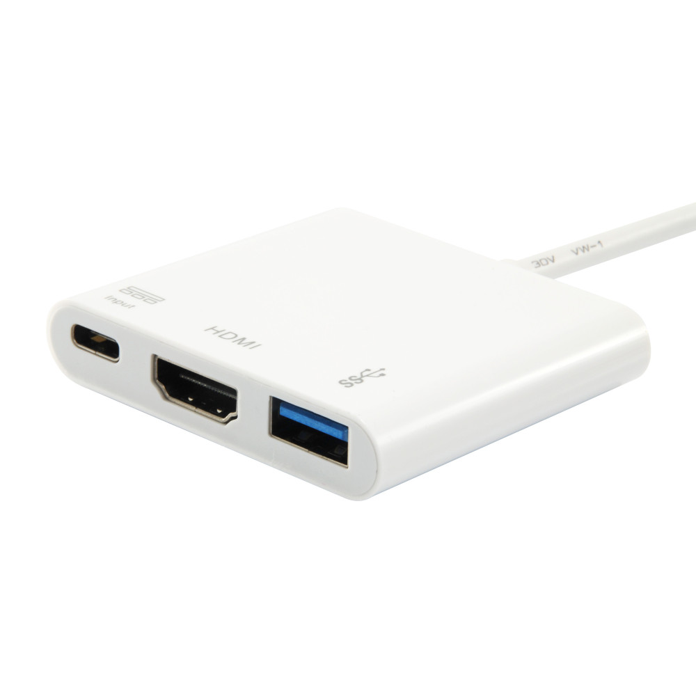 Equip 133461 station d'accueil USB 3.2 Gen 1 (3.1 Gen 1) Type-C Blanc