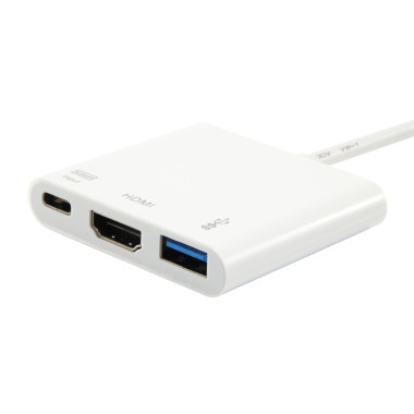 Equip 133461 station d'accueil USB 3.2 Gen 1 (3.1 Gen 1) Type-C Blanc