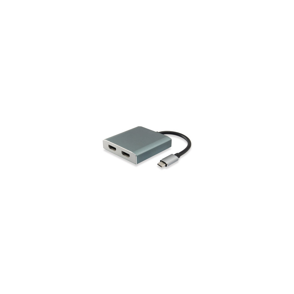 Equip 133464 adaptateur graphique USB 4096 x 2160 pixels Gris Equip 133464 adaptateur graphique USB 4096 x 2160 pixels Gris
