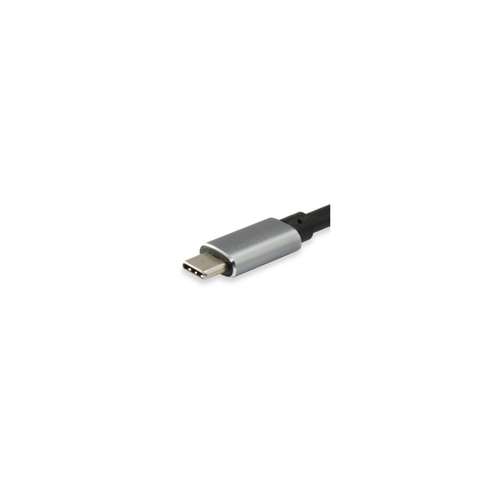 Equip 133464 adaptateur graphique USB 4096 x 2160 pixels Gris