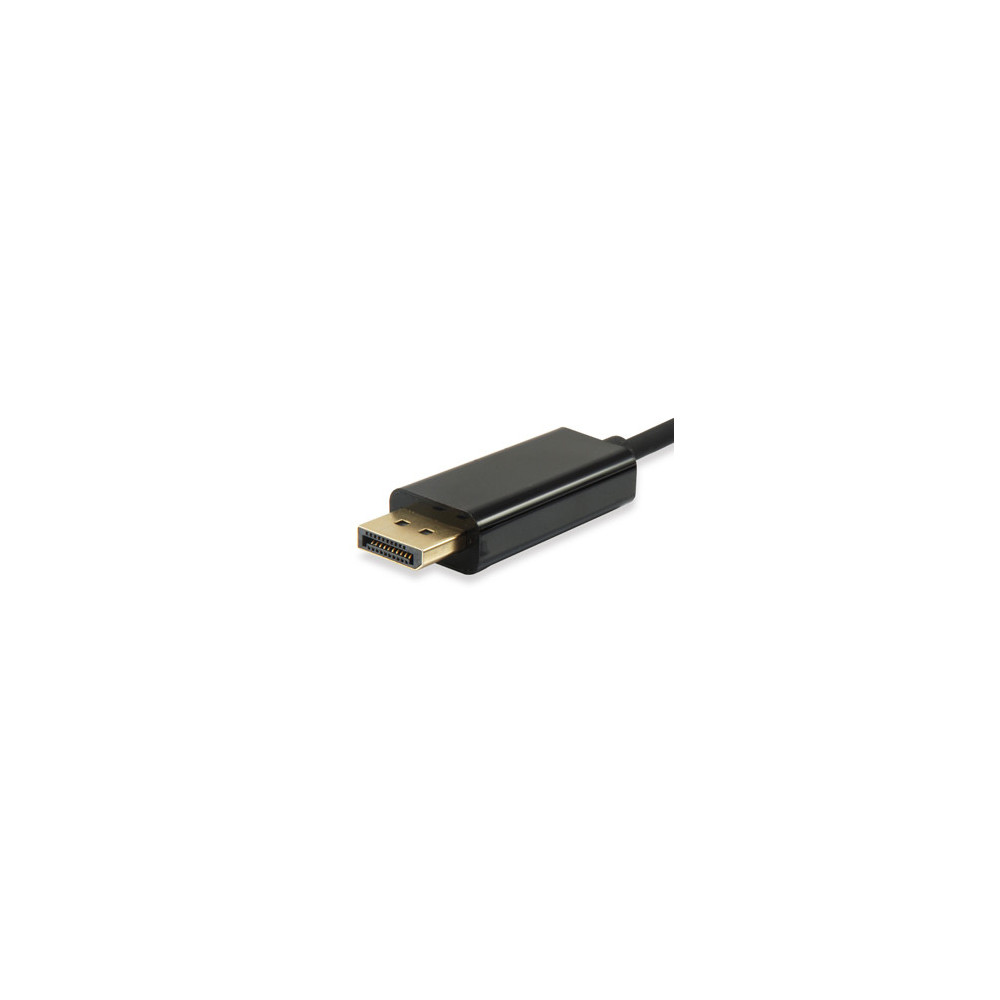 Equip 133467 câble vidéo et adaptateur 1,8 m USB Type-C DisplayPort Noir