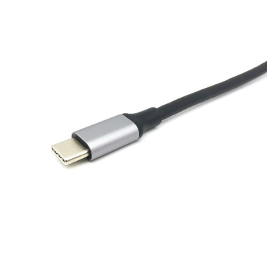 Equip 133483 station d'accueil Avec fil USB 3.2 Gen 1 (3.1 Gen 1) Type-C Noir, Gris
