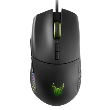L33T-Gaming GUNGNIR souris Jouer Droitier USB Type-C 16000 DPI