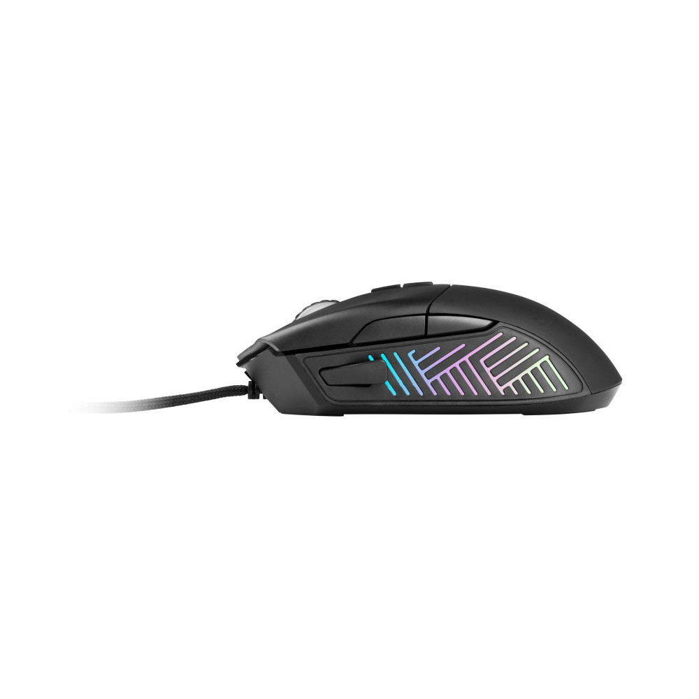 L33T-Gaming GUNGNIR souris Jouer Droitier USB Type-C 16000 DPI