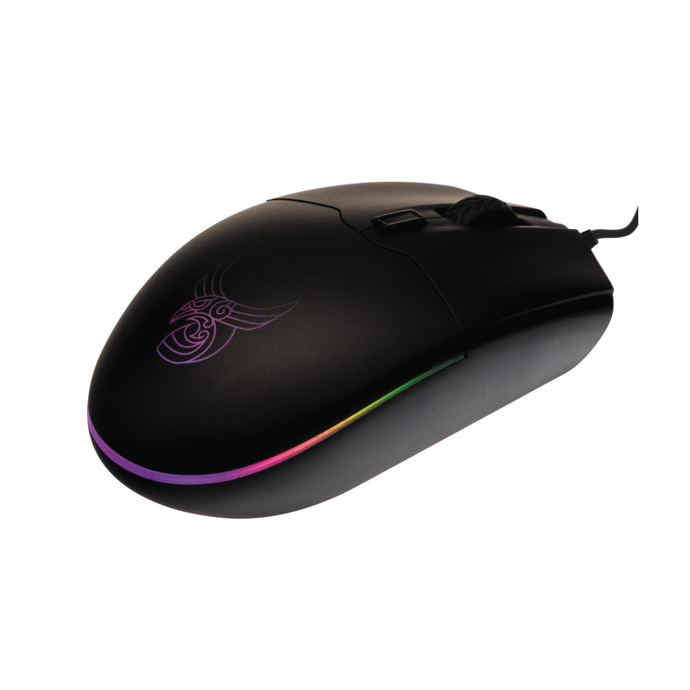 L33T-Gaming HOFUD souris Jouer Ambidextre USB Type-C Optique 3200 DPI
