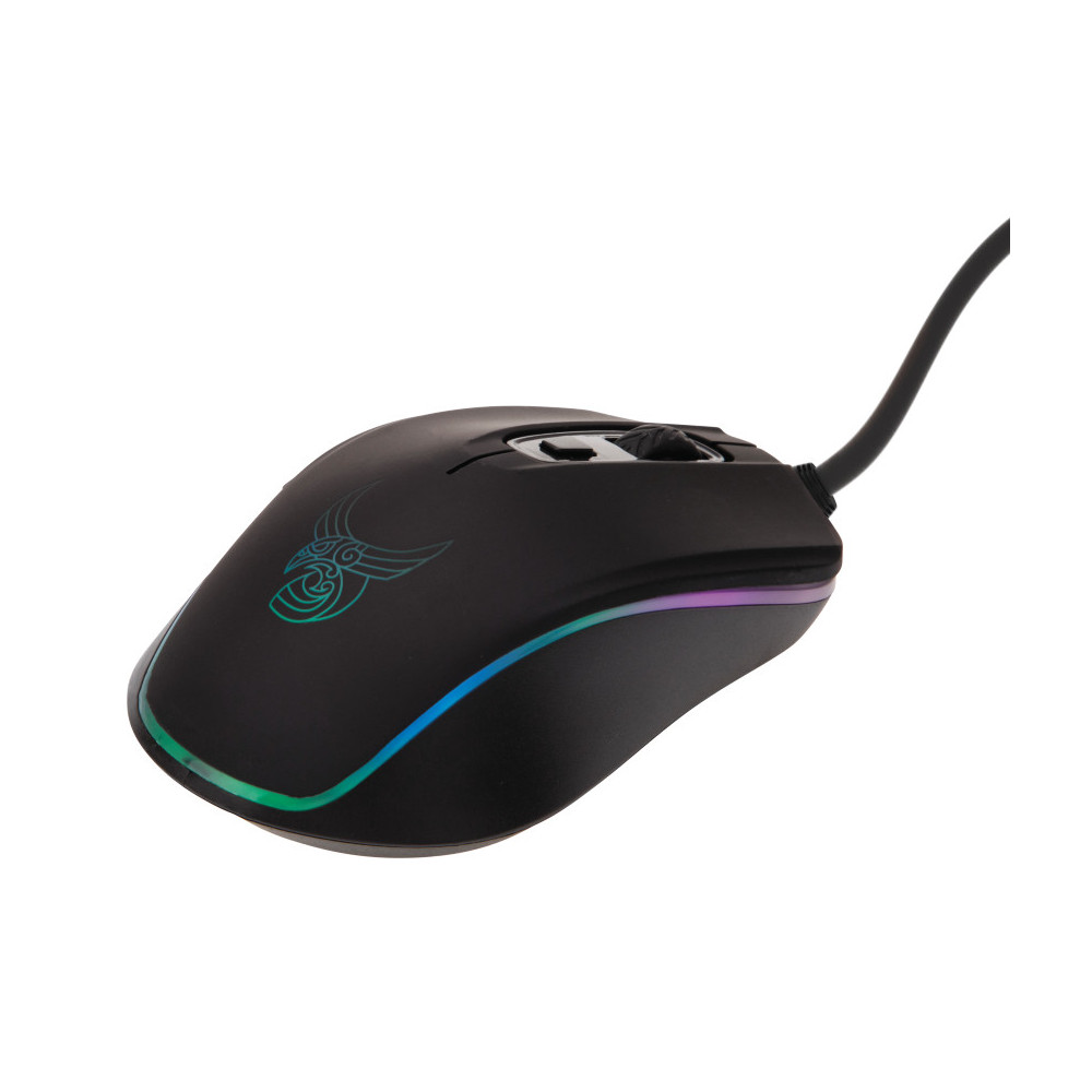L33T-Gaming TYRFING souris Jouer Ambidextre USB Type-C Optique 10000 DPI