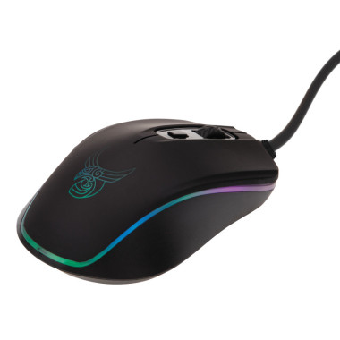 L33T-Gaming TYRFING souris Jouer Ambidextre USB Type-C Optique 10000 DPI