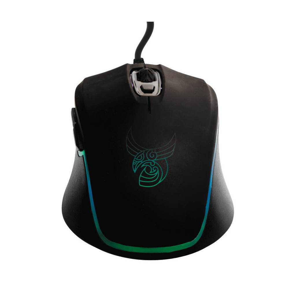 L33T-Gaming TYRFING souris Jouer Ambidextre USB Type-C Optique 10000 DPI