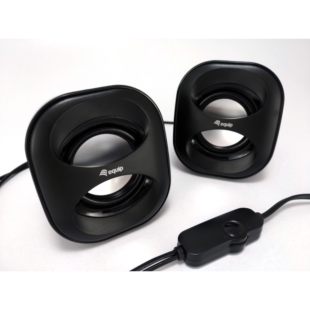 Equip 245330 haut-parleur Noir Avec fil 3 W