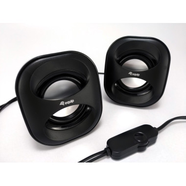 Equip 245330 haut-parleur Noir Avec fil 3 W