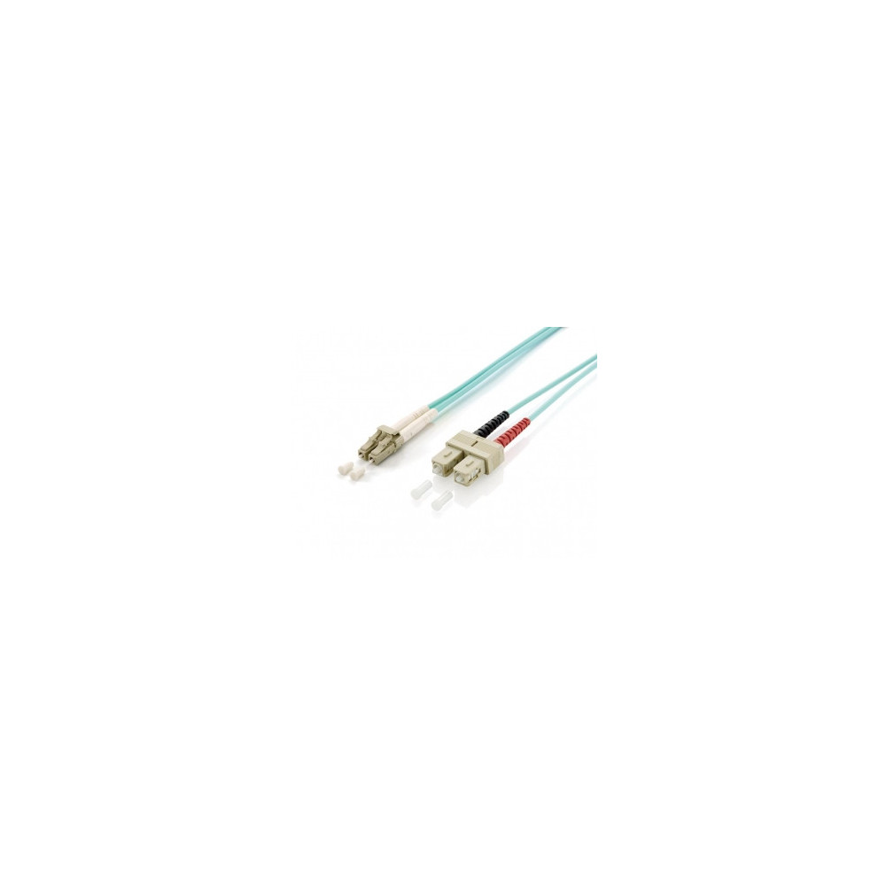 Equip 255319 câble InfiniBand et à fibres optiques 0,5 m LC SC Turquoise Equip 255319 câble InfiniBand et à fibres optiques 0,5 m LC SC Turquoise