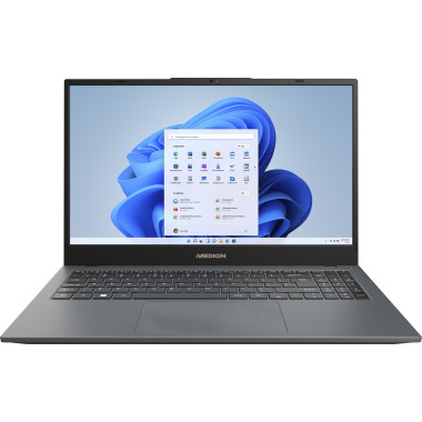 MEDION AKOYA E15423 Intel® Core™ i5 i5-1155G7 Ordinateur portable 39,6 cm (15.6") Full HD 8 Go LPDDR4x-SDRAM 512 Go SSD Wi-Fi 5