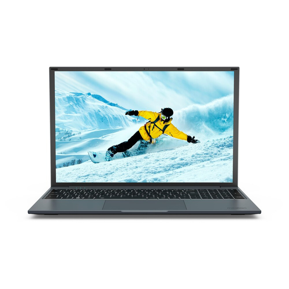 MEDION AKOYA E16433 Intel® Core™ i7 i7-1255U Ordinateur portable 40,6 cm (16") Full HD 16 Go LPDDR5-SDRAM 1 To SSD Wi-Fi 4 MEDION AKOYA E16433 Intel® Core™ i7 i7-1255U Ordinateur portable 40,6 cm (16") Full HD 16 Go LPDDR5-SDRAM 1 To SSD Wi-Fi 4