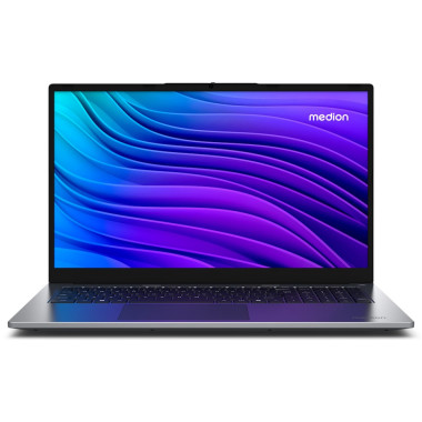 MEDION E17223 Intel® N N100 Ordinateur portable 43,9 cm (17.3") Full HD 4 Go DDR4-SDRAM 128 Go SSD Wi-Fi 6 (802.11ax) Windows