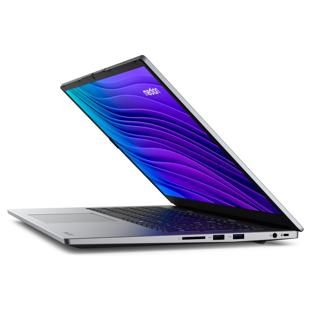 MEDION E17223 Intel® N N100 Ordinateur portable 43,9 cm (17.3") Full HD 4 Go DDR4-SDRAM 128 Go SSD Wi-Fi 6 (802.11ax) Windows