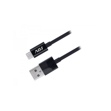 Adj 320-00019 câble USB USB 2.0 1,8 m USB A Micro-USB B Noir